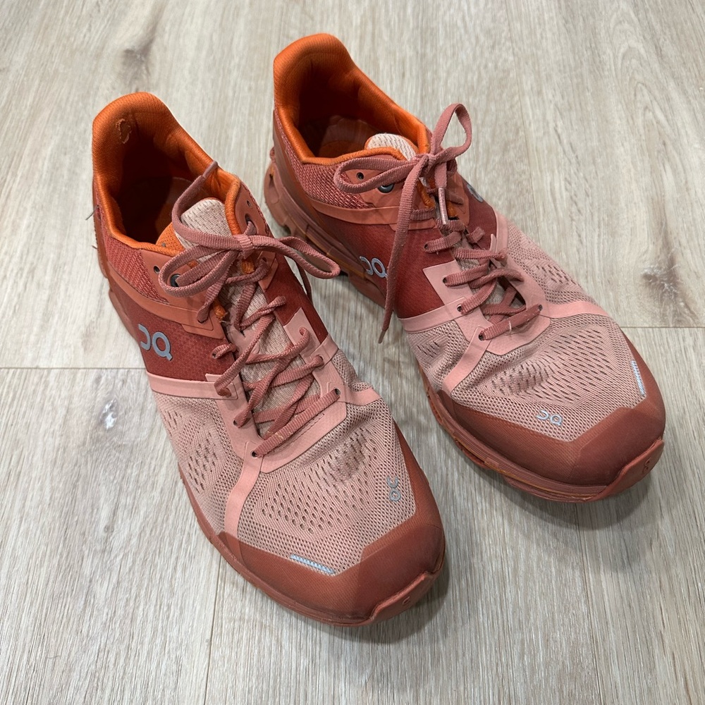 ON Running Women's Sz 11W Cloudace Shoe in Blush Orange